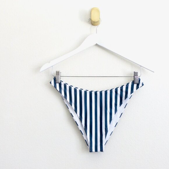 NEW! Kenny Flowers The Hamptons Navy Striped Sporty Bikini Bottom XS, M, L - Picture 8 of 14